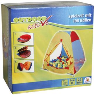 Outdoor Active Zelt mit 100 Bällen