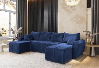 Sofa mit Schlaffunktion in U-Form MOLISA, 311x82x145, Kronos 05