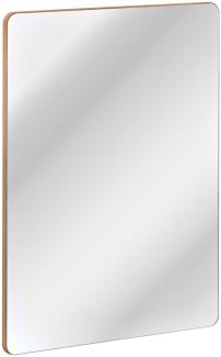 Wandspiegel Spiegel Aruba 60x2x80cm Eiche Craft Gold