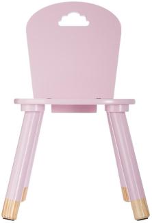 Stuhl für Kinder, 50 x 28 x 28 cm Rosa