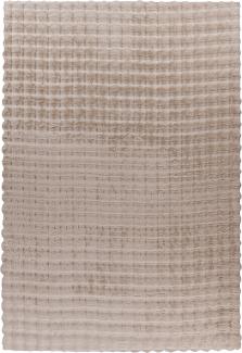 Hochflorteppich Hema 100 Beige 120 x 160 cm