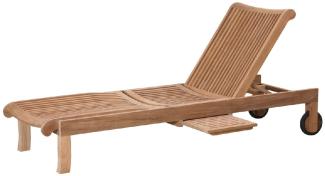 Gartenliege Grosseto Teak Massivholz von Teako Design