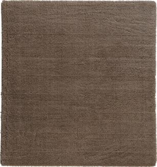 Teppich in Taube aus 100% Polyester - 150x80x3cm (LxBxH)
