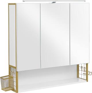 Hängeschrank, Spiegelschrank 70x16x70 cm