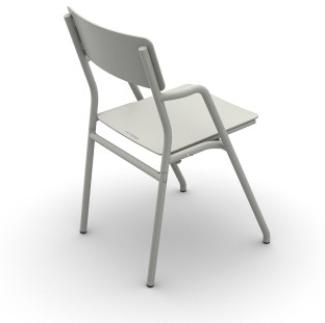 Flip-up Chair - Gartenstuhl achatgrau
