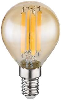 LED Lampe, 5 Watt, Filament, E14, 700 Lumen, warmweiß, DxH 4,5x7,8 cm