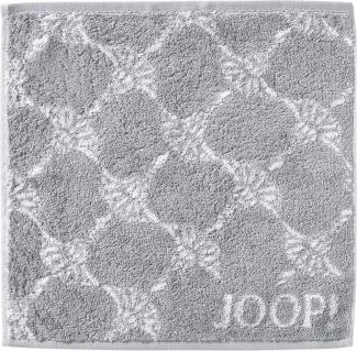 JOOP Frottier Handtücher Cornflower | Seiftuch 30x30 cm | silber