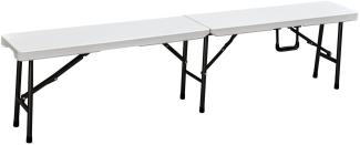 Tisch-Set Sitzbank Klappbank Klapptisch Gartentisch