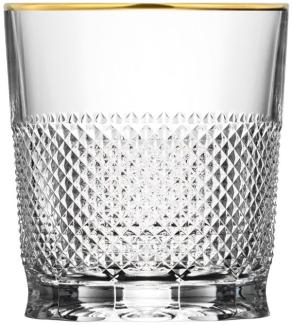 Whiskyglas Kristall Oxford Gold clear (9,3 cm)