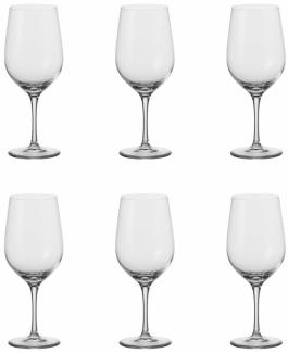 Leonardo Ciao+ Rotweinglas XL, 6er Set, Weinglas, Wein Glas, Extrem Stoßfest, 610 ml, 19841
