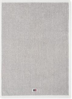 Lexington Handtuch Original Weiß Grau gestreift (50x100cm) 10002064-1700-TW25