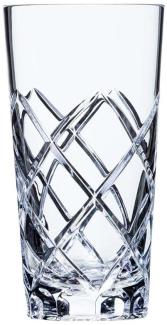 Becher Kristall Sunline clear (14 cm)