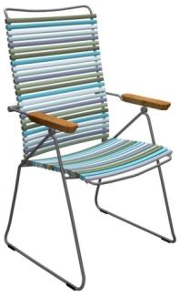 Outdoor Stuhl Click verstellbare Rückenlehne Multi-Color 2
