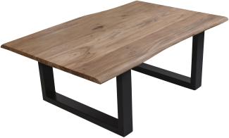 Couchtisch 120x80 Akazie Beistelltisch Sofatisch Holz Wohnzimmertisch Tisch