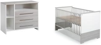 Schardt 'Eco Silber' 2-tlg. Babyzimmer-Set