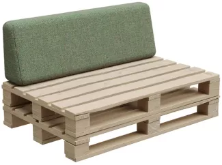 Gutekissen®, Palettenkissen, Palletenpolster, Gartenkissen, Palettenauflagen, Sofa, Kissen, Polster, Auflagen Indoor Outdoor PFBG (Rückenlehne 120x35, Pistazie)