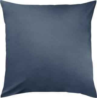Traumschlaf Basic Single Jersey Kissenbezug | 80x80 cm | dunkelblau