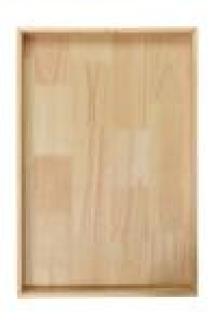 ASA Selection wood Holztablett rechteckig, Tablett, Serviertablett, Gummibaumholz, Natur, 35. 5 x 52 cm, 53692970