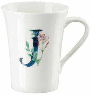 Becher mit Henkel Flower Alphabet J-Jasminum Hutschenreuther Becher, Handpflege