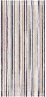 Combi Stripes Duschtuch 70x140cm grau 500g/m² 100% Baumwolle