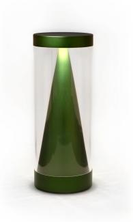 NEOZ kabellose Akku-Tischleuchte APEX UNO LED-Lampe dimmbar 1 Watt 20,8xØ8 cm Forest Green (Aluminium eloxiert)
