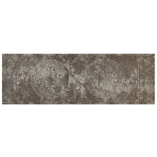 Teppich taupe-grau 60 x 180 cm Kurzflor BEYKOZ