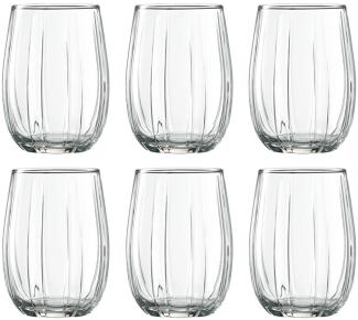 Pasabahce Linka 420405 6-Teilig Trinkglas Su Bardagi Gläser Wassergläser Becher Cocktail Saftgläser
