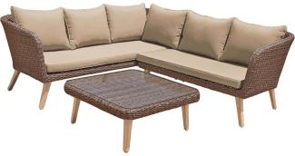 Lounge-Sofa Pamplona aus Polyrattan