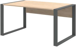 Schreibtisch in Hickory - 150x74x80cm (BxHxT)