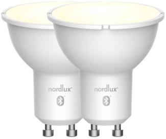 Nordlux Smart Home LED Leuchtmittel GU10 2er Set 450lm 2200-6500K 4,5W 80Ra 36° App Steuerbar 5x5x5,5cm