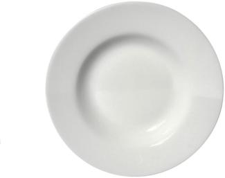 36x Suppenteller Weiß Tief Servierplatte Essen Speise Untersetzer Geschirr Tisch