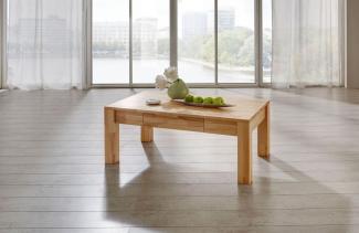 Couchtisch Tisch NICO Eiche vollmassiv /Echtholz 120 x 80 cm