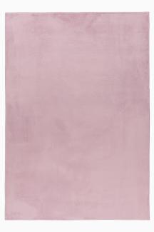 Hochflor Teppich Pia Läufer - 80x250 cm - Rosa