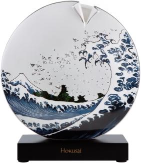 Goebel / Katsushika Hokusai - Die Welle II / Porzellan / 21,0cm x 6,0cm