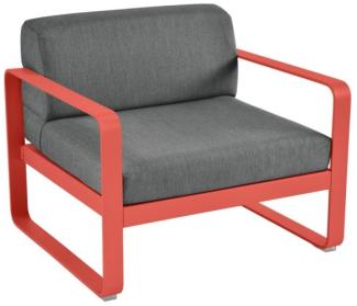 Bellevie Lounge-Sessel Outdoor 45 Capucine A3 Graphitgrau