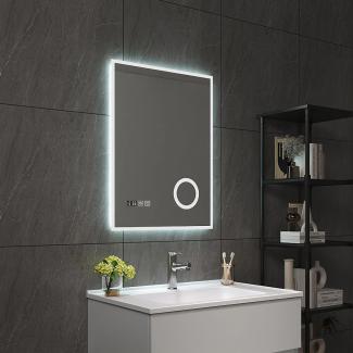 LED-Badspiegel Lizzano 50x70 cm Weiß [pro. tec]