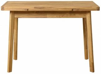 Tisch ausziehbar 65x110(170)cm 'Celle' Wildeiche massiv