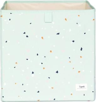 3 Sprouts - Aufbewahrungsbox Terrazzo Green, recycled