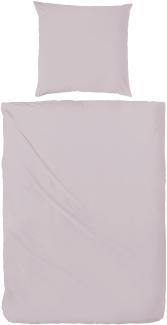 Bettwäsche Renforcé blass-rosé - 155x220 cm