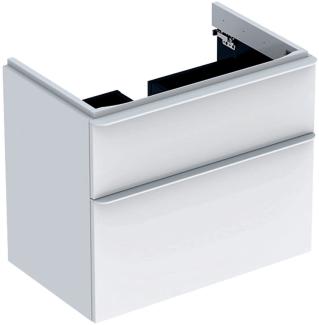 Geberit SMYLE SQUARE Waschbeckenunterschrank 73,4 cm breit, Weiß