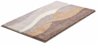 GRUND HILLS Badematte 60 x 100 cm Beige