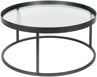 Couchtisch, Glastisch 'Boli' rund, Ø 70 cm