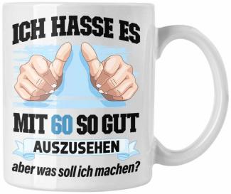 Trendation Tasse Trendation - 60. Geburtstag Tasse Frau Männer Geschenk 60er Geschenki