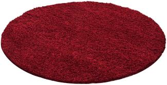 Shaggy Teppich LIFE RED 240 X 340cm Rechteck