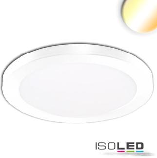 ISOLED LED Aufbau/Einbauleuchte Slim Flex, 24W, weiß, ColorSwitch 3000K3500K4000K