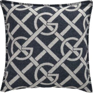 Gant Home Kissenhülle Wolle G-Patterned Evening Blue (50x50cm) 853102101-433-50x50