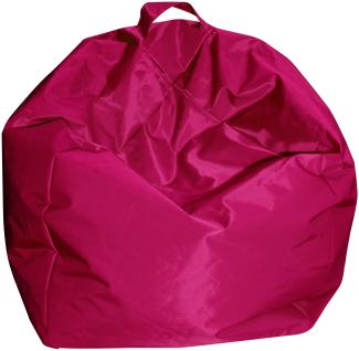 Dmora Eleganter Sitzsack, Farbe Fuchsia, Maße 65 x 50 x 65 cm