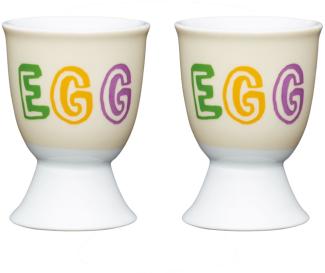 Neuetischkultur EGG Eierbecher Porzellan 2er Set