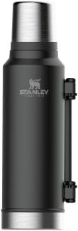 Stanley Isolierflasche Classic 1. 4 Liter schwarz/ silberfarben