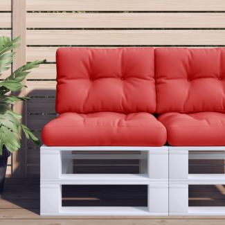 Palettensofa-Kissen Rot 50x40x12 cm